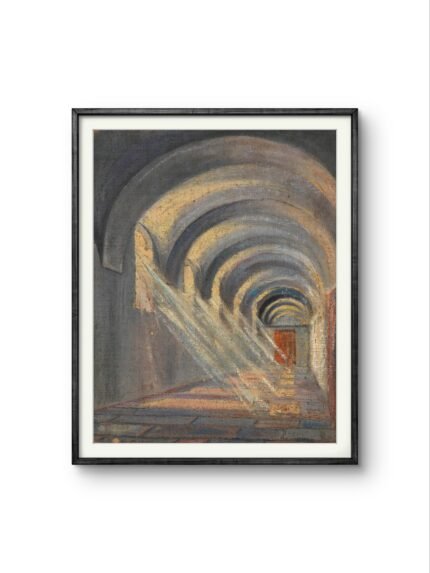 arches, creating a sense of depth and perspective