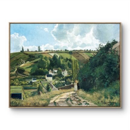 Jalais Hill, Pontoise (1867) by Camille Pissarro
