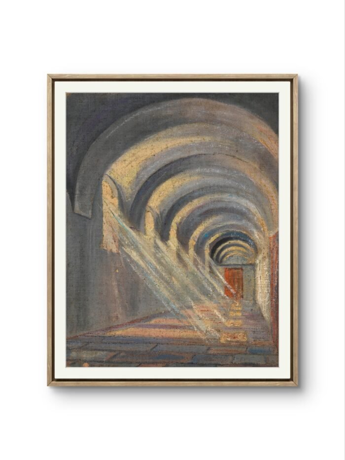 arches, creating a sense of depth and perspective