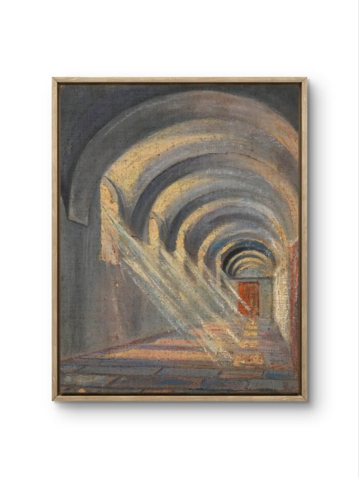 arches, creating a sense of depth and perspective