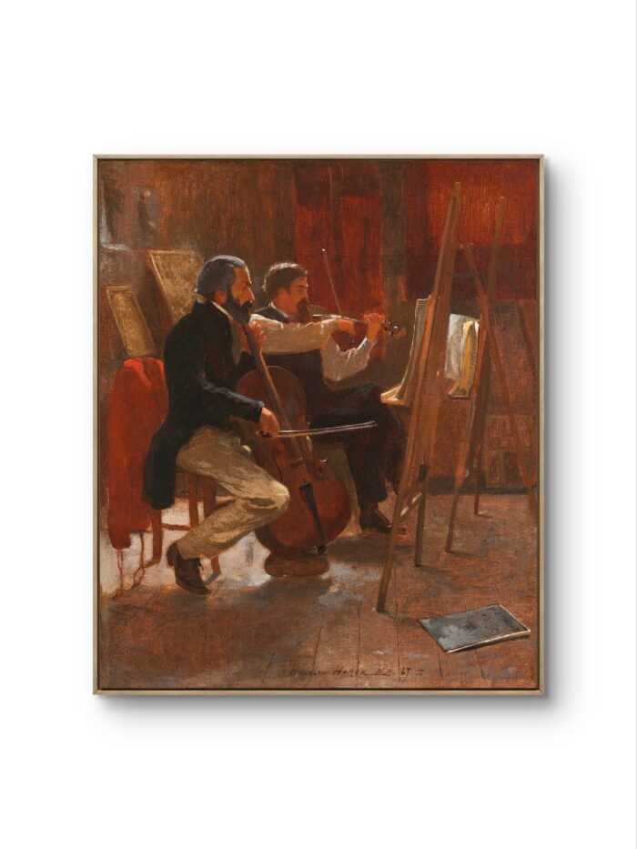 The Studio (1867) by Winslow Homer