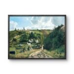 Jalais Hill, Pontoise (1867) by Camille Pissarro