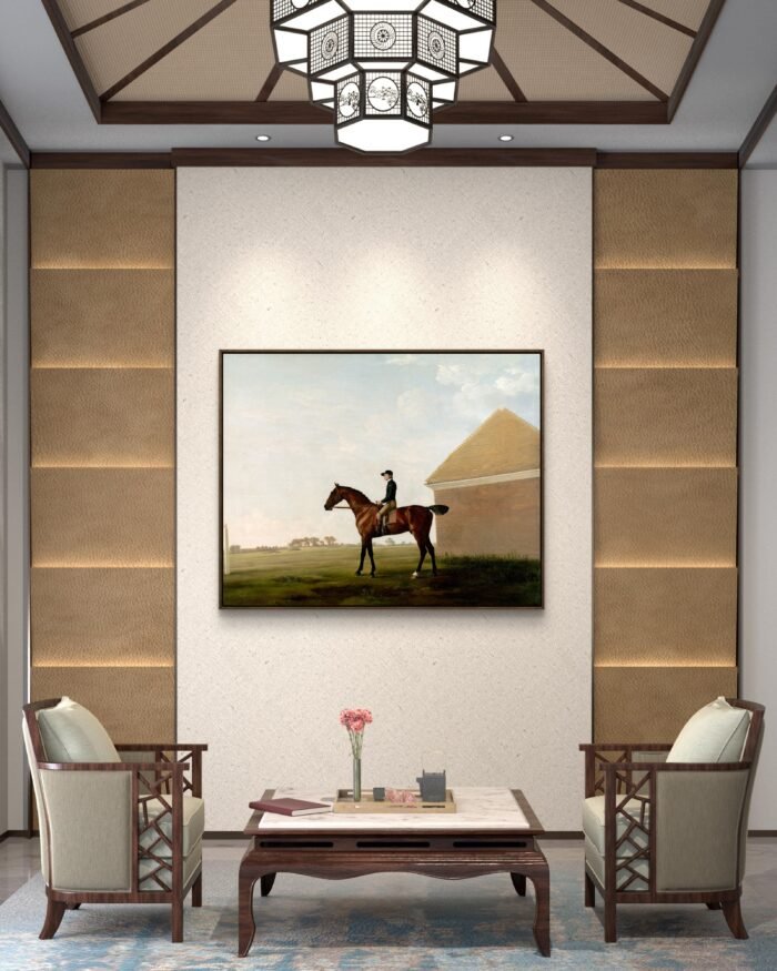 Turf, with Jockey up, at Newmarket (ca. 1766) George Stubbs